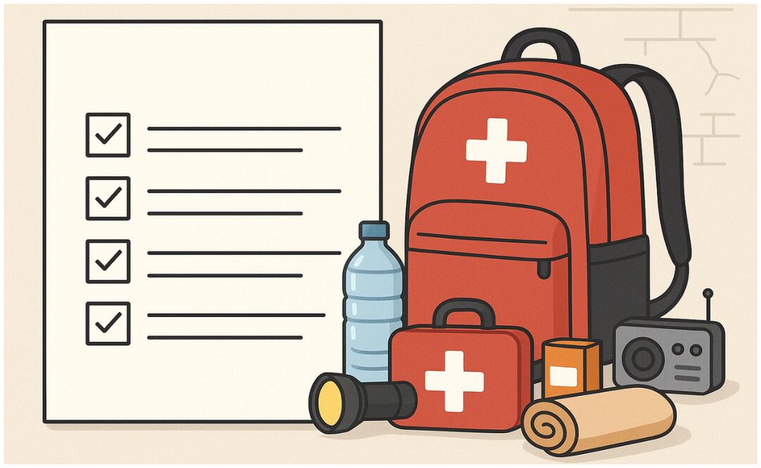 Sismos en México: ¿cómo armar un plan de emergencia y kit básico?; conoce las medidas de prevención. Foto: Generada con IA