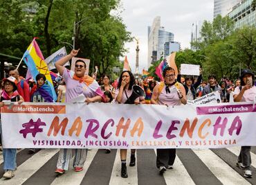 Marcha lencha, para exigir justicia; tomboy, lesbianas, bisexuales, transexuales y queer, condenan ataques de odio