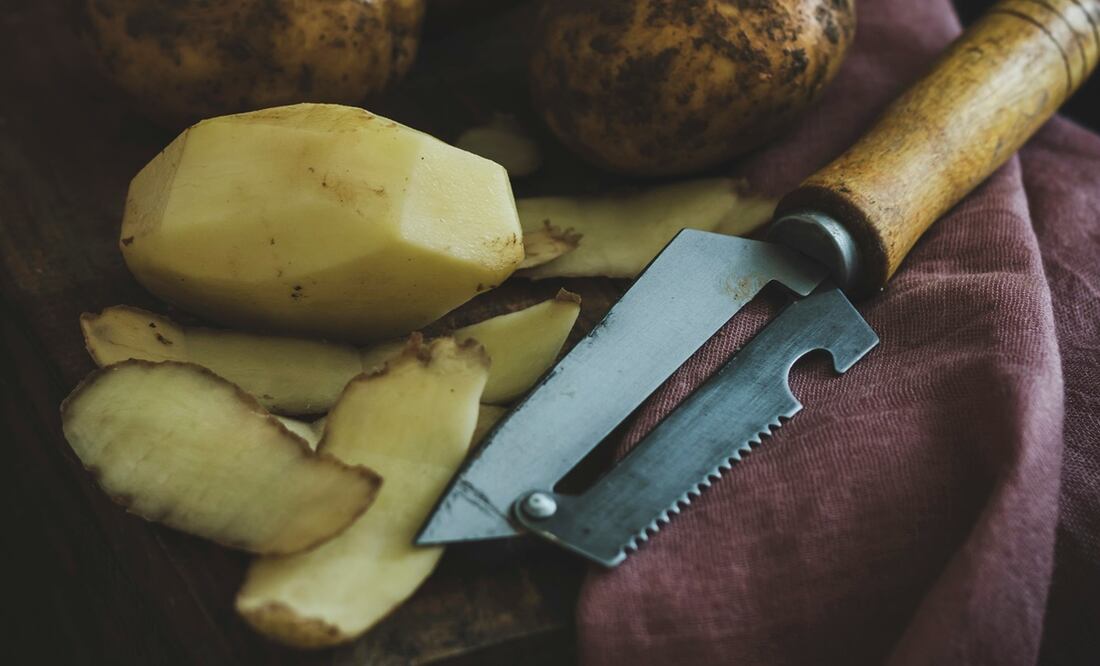 Reutiliza la cáscara de la papa. Foto: Unsplash