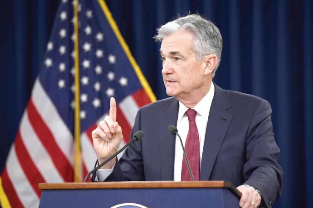 Jerome Powell, presidente de la Reserva Federal de Estados Unidos. Foto: XINHUA
