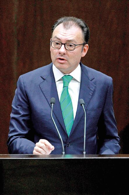 El secretario de Hacienda, Luis Videgaray, manifestó que el gobierno no incrementará el déficit público, pero tampoco propondrá más gravámenes (IVÁN STEPHENS. EL UNIVERSAL)