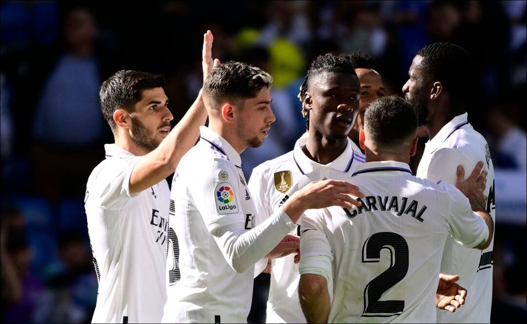 Vinícius Junior, Éder Militao y Marco Asensio marcaron los goles del Real Madrid. FOTO: AFP 