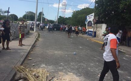 Detienen a 5 por disturbios en Chablekal, Yucatán