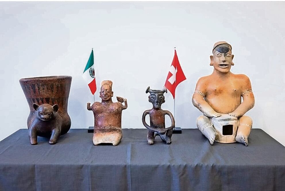  regresan a México 24 piezas arqueológicas