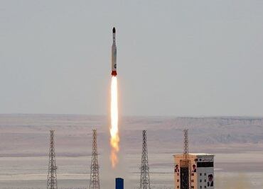 Irán anuncia lanzamiento de cohete espacial con aparatos de investigación