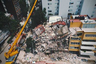 Historias de la Ciudad. Crónica aérea del 19/S
