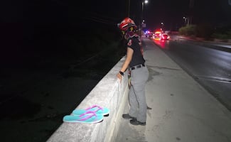 Mujer muere tras caer de puente al río Pesquería en Apodaca, Nuevo León; atravesaba un cuadro de depresión 