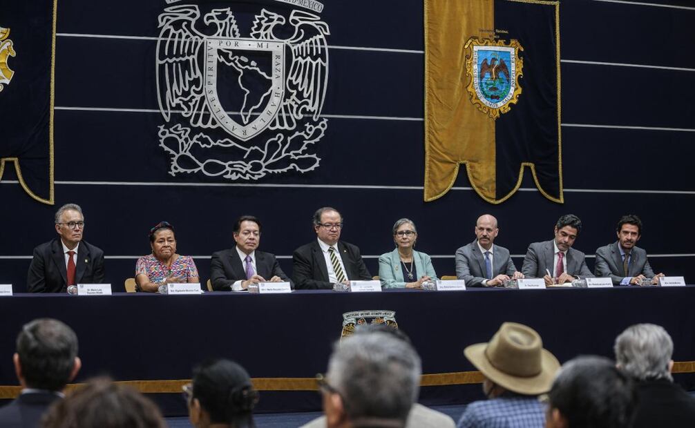 UNAM se solidariza con connacionales ante redadas antimigrantes en EU. Foto: Gabriel Pano/ EL UNIVERSAL