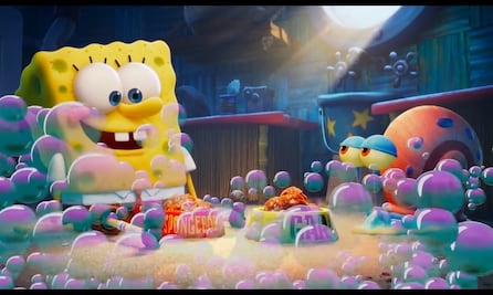 La película "Bob Esponja: Al rescate" se estrenará en plataforma streaming
