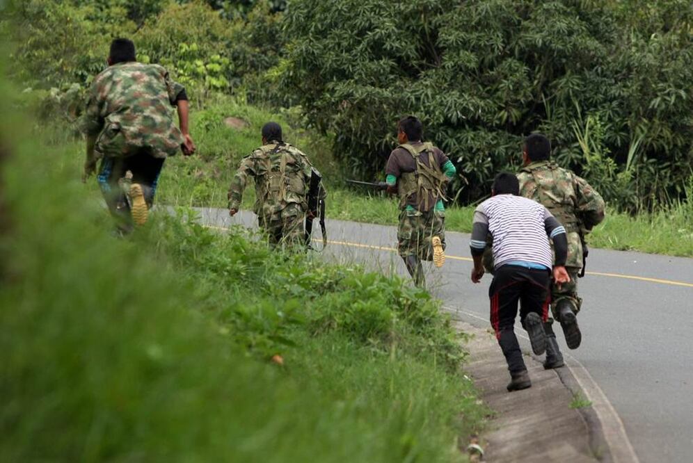 Las acciones forman parte de la ofensiva desplegada por las FARC después de que el pasado 22 de mayo suspendieran su alto el fuego unilateral e indefinido Foto: EFE