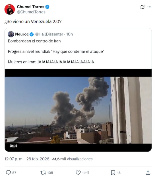 La publicación del presentador mexicano ya superó las 40 mil visualizaciones en X. Foto: Captura de pantalla