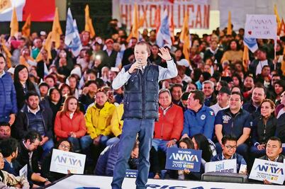 AMLO tiene “muchos negativos”: Anaya