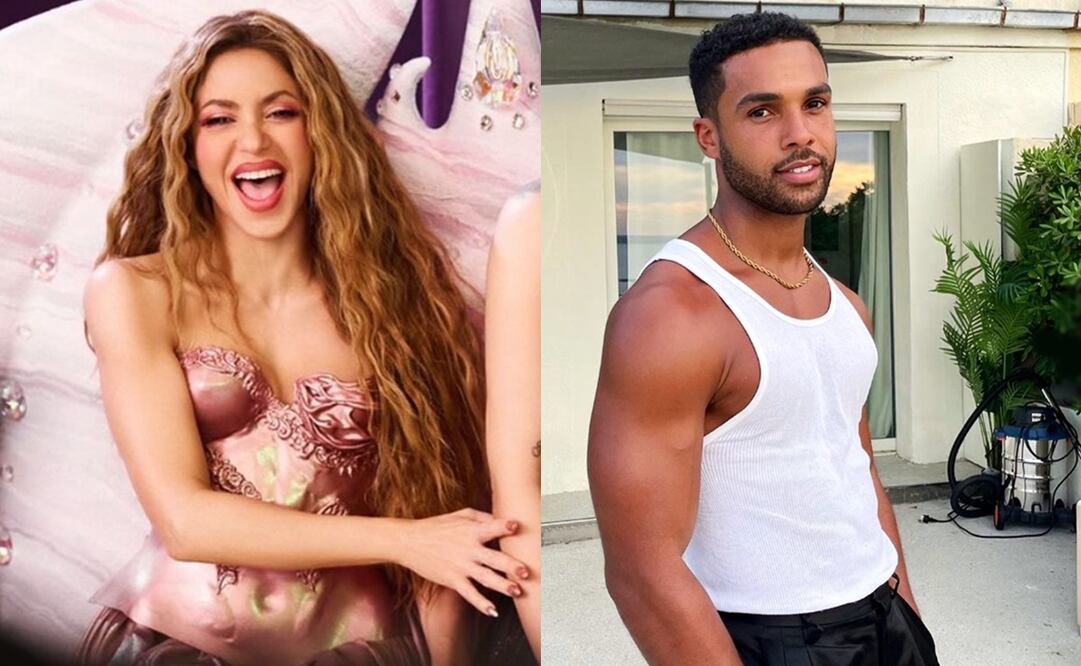 Shakira y Lucien Laviscount trabajaron juntos en el video de "Puntería". 
Fotos: Instagram