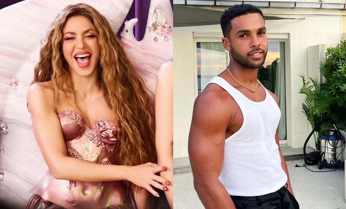 Shakira y Lucien Laviscount trabajaron juntos en el video de "Puntería".
Fotos: Instagram