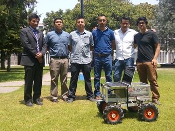 Mexicanos diseñan robot para tareas de agricultura