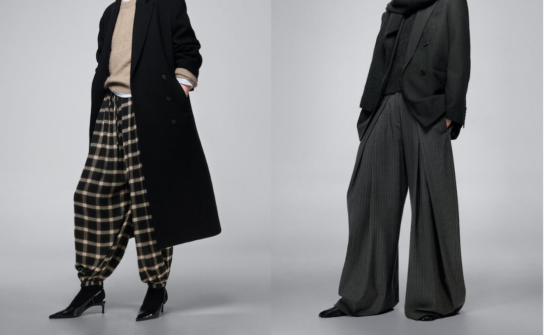 Pantalones de temporada otoño-invierno. Foto: Zara