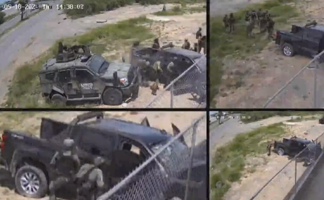 Detienen a 16 militares por ejecuciones extrajudiciales en Nuevo Laredo. Foto: Captura de pantalla de video de Twitter