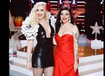 Gwen Stefani y Mon Laferte cantan juntas en televisión