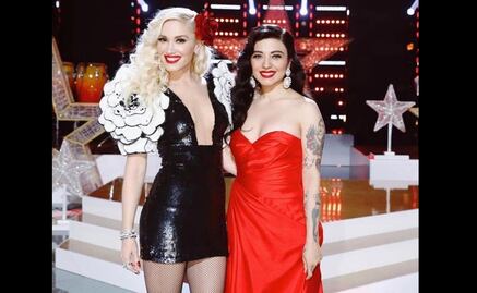 Gwen Stefani y Mon Laferte cantan juntas en televisión