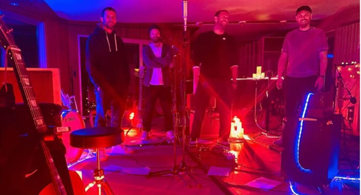 Coldplay. Foto: Captura Instagram