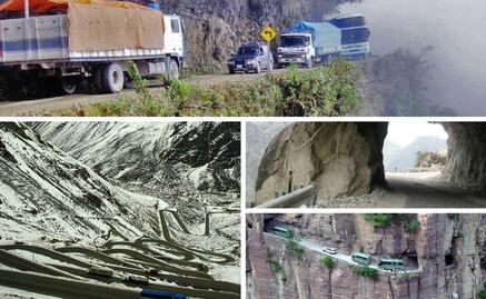 Estas son las carreteras más peligrosas del mundo