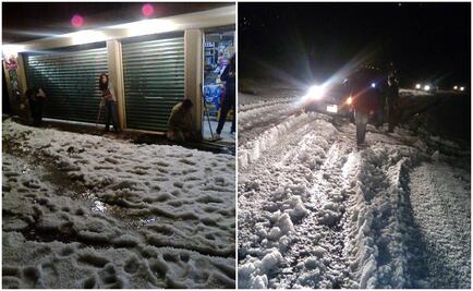 Reabren la Naucalpan-Toluca tras granizada