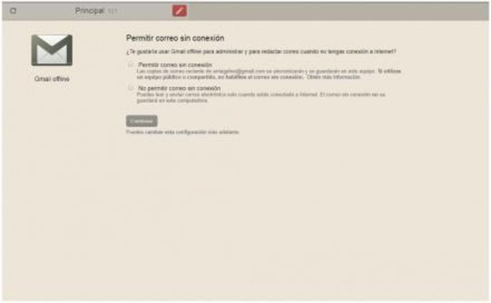 Ahora puedes usar Gmail offline 