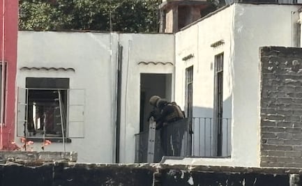 Balacera en la colonia Cuauhtémoc durante operativo antiextorsión; hay un policía herido y 6 detenidos