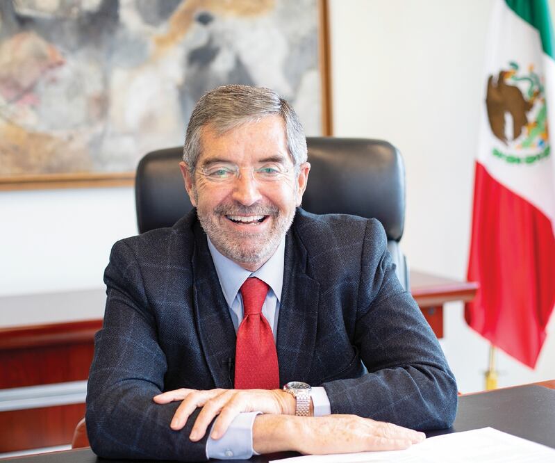 Juan Ramón de la Fuente, embajador ante la ONU. Foto: ARCHIVO EL UNIVERSAL