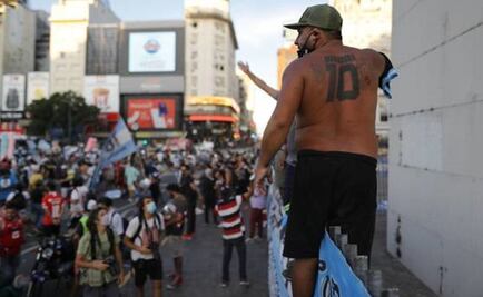 ¿Maradona fue asesinado?; marchan en Buenos Aires para pedir justicia