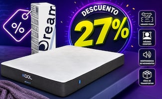 Amazon México rebaja colchón matrimonial uDream con memory foam en menos de 4 mil pesos; aprovecha el descuento del 27%