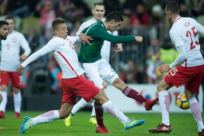 Así se vivió el Polonia 0-1 México