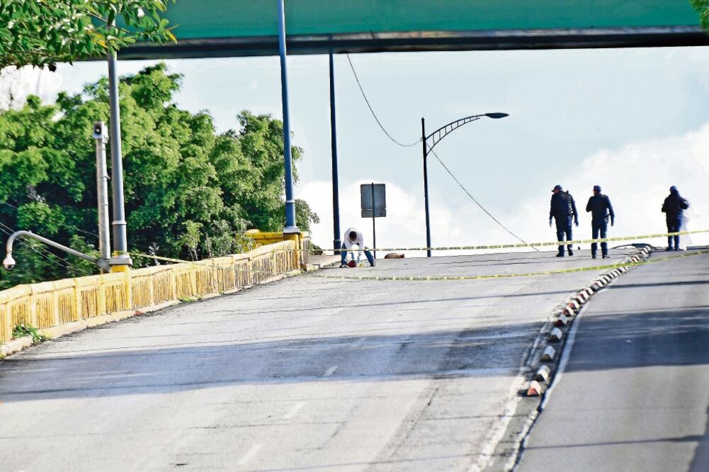 José Franco “ N” apareció descuartizado sobre la avenida Insurgentes a la altura del Puente Nonoalco, en Tlatelolco, el pasado mes de junio (ARCHIVO EL UNIVERSAL)