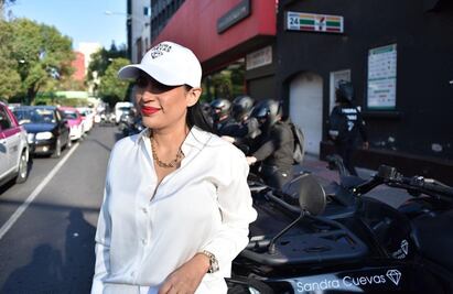 Sandra Cuevas: "la unidad de la alianza PAN-PRI-PRD no se rompe ni se vende”