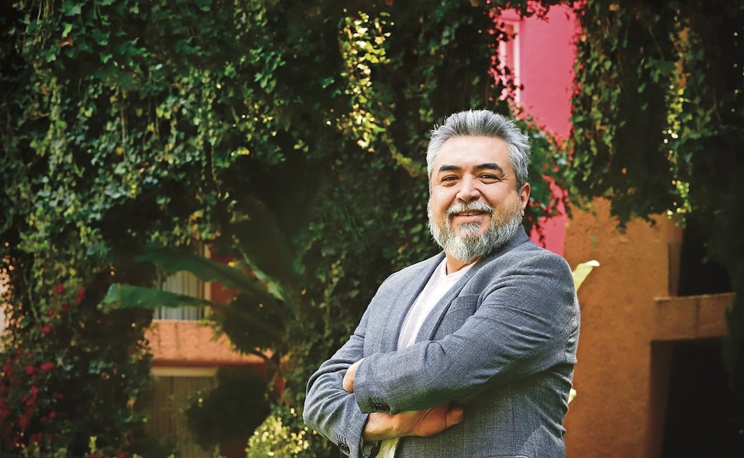 Cristian Alarcón presentará El tercer paraíso el 2 de junio en el Claustro de Sor Juana. Foto: Berenice Fregoso/ El universal