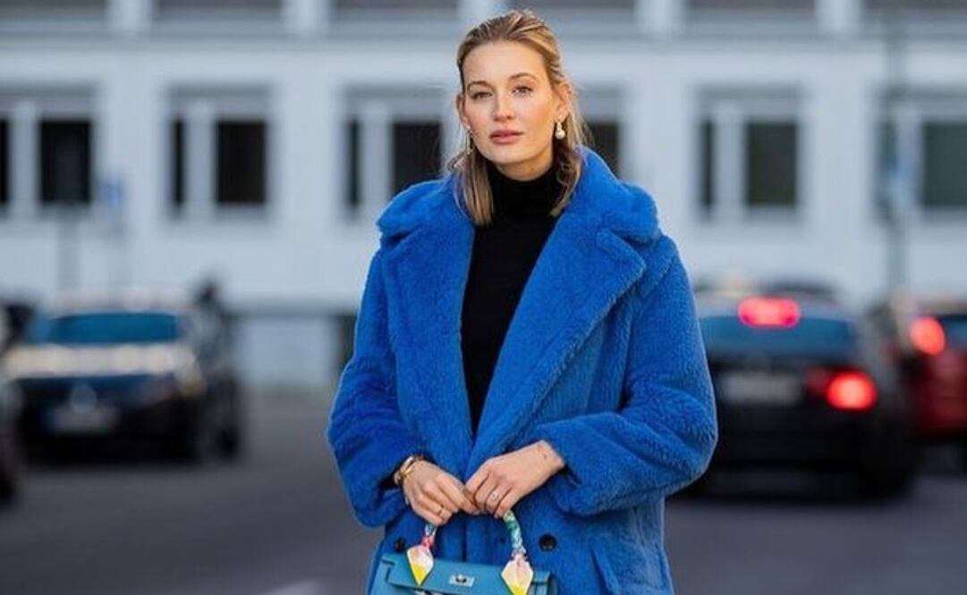 Gina Ortega nos dice cómo lucir el mejor azul. Foto: Instagram