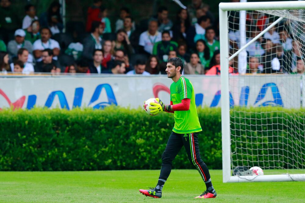 Imago7. José de Jesús Corona durante un entrenamiento de la Selección Nacional