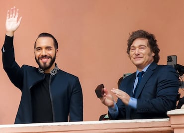 "Somos grandes amigos": Bukele se reúne con Milei en Argentina