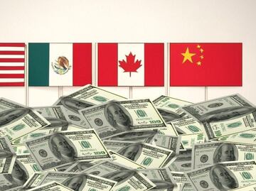 INTERACTIVO: Un río de mercancías sin parar; así fluye, hasta ahora, el comercio de EU con México, Canadá y China