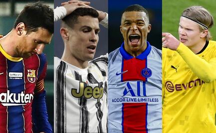 ¿Se acaba la era Cristiano-Messi en Champions?; Halaand y Mbappé toman la estafeta 