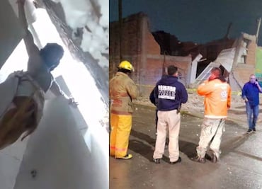 VIDEO: Imagen de Cristo queda intacto tras derrumbe de iglesia SLP