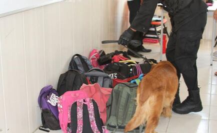 Aseguran navajas y tijeras durante “Operativo Mochila” en Chiapas