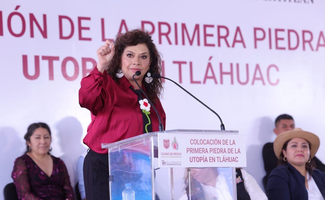 La Jefa de Gobierno de la Ciudad de México, Clara Brugada. Foto: Especial
