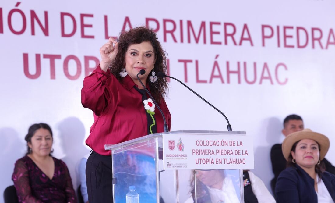 La Jefa de Gobierno de la Ciudad de México, Clara Brugada. Foto: Especial
