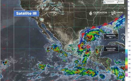 Tormenta "Francine" en formación: Ciclón tropical 6 se intensifica cerca de Tamaulipas