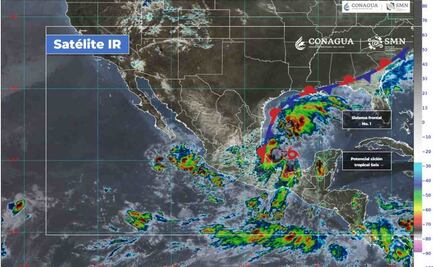 Tormenta "Francine" en formación: Ciclón tropical 6 se intensifica cerca de Tamaulipas