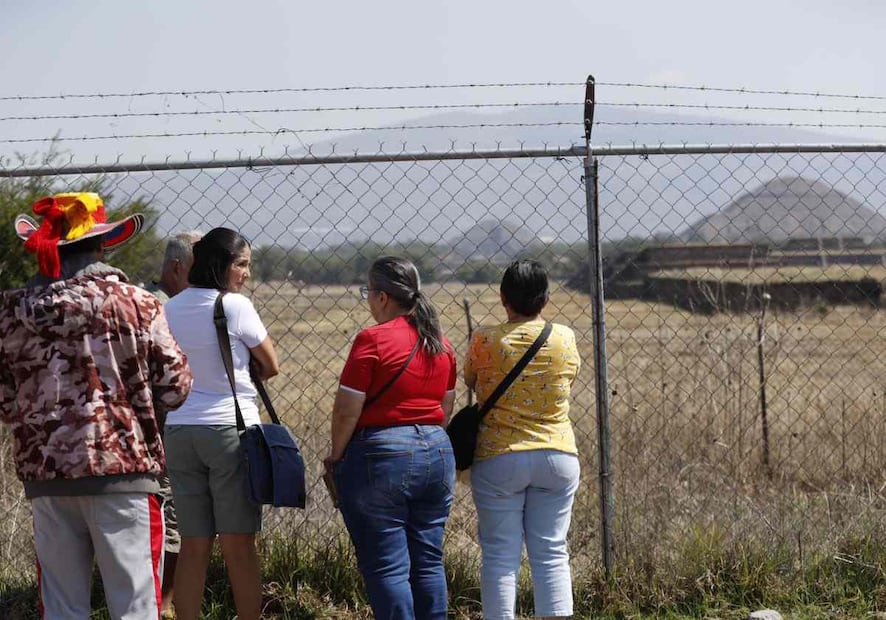 Mañana cuando se abra de nueva cuenta la ZAT se restringirá el acceso a la pirámide de la Luna mientras continúan las pesquisas. Foto: Diego Simón / EL UNIVERSAL