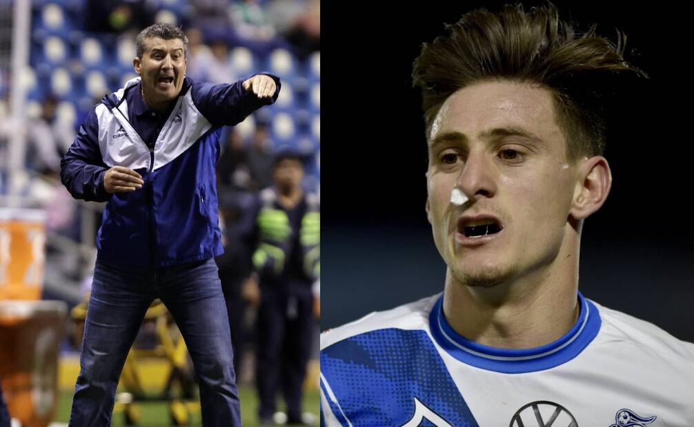 Facundo Waller llegó a los golpes con el hijo del Chepo de la Torre en un entrenamiento del Puebla. Foto: Imago7