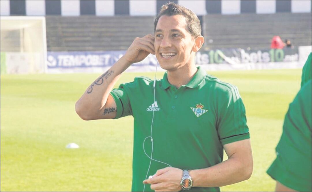 Guardado se encamina a la Copa Oro. Foto: Agencias