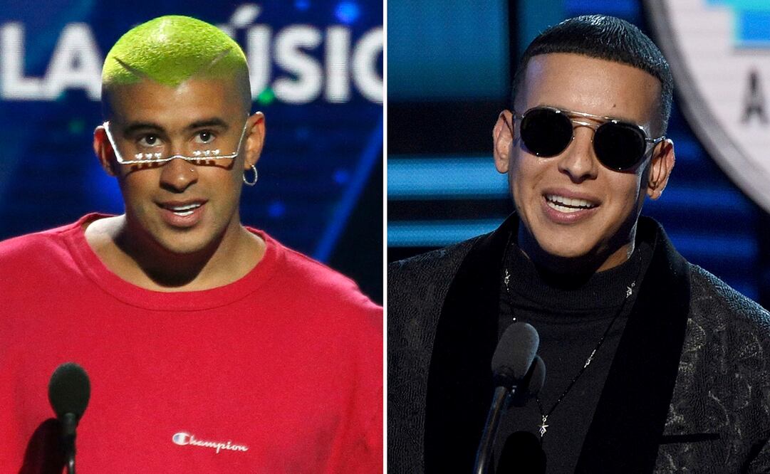 Bad Bunny y Daddy Yankee. Foto: AP